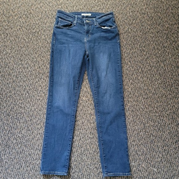 Levi's Red Tab Mid-Rise Skinny Jeans Size 8 Levi'd Denim - Picture 14 of 16